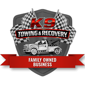 K9 Towing And Recovery Badge