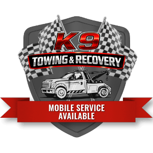 K9 Towing And Recovery Badge