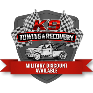 K9 Towing And Recovery Badge