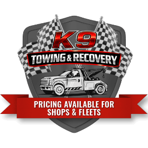 K9 Towing And Recovery Badge